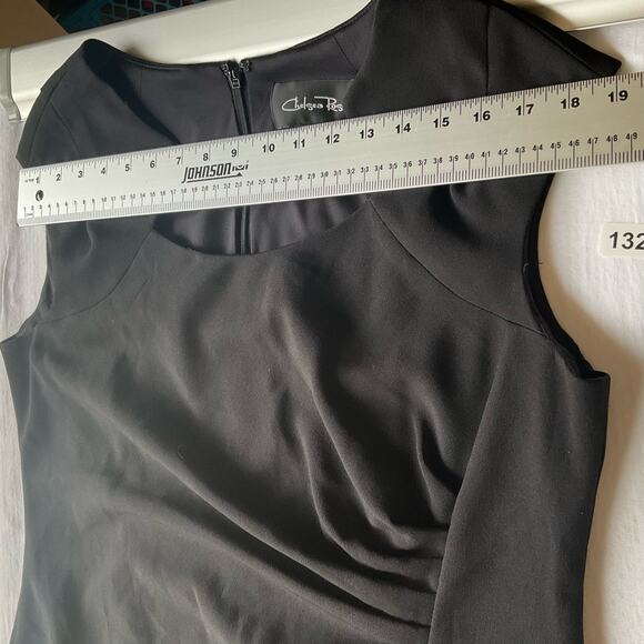 Chelsea Rose Women’s Sleeveless Knee Length Dress size 14 US, Solid Black - Picture 4 of 13
